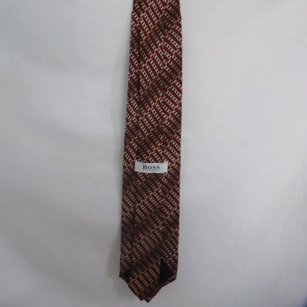 BOSS, Hugo Boss, 100% neck tie, Made In Italy - Picture 7 of 7
